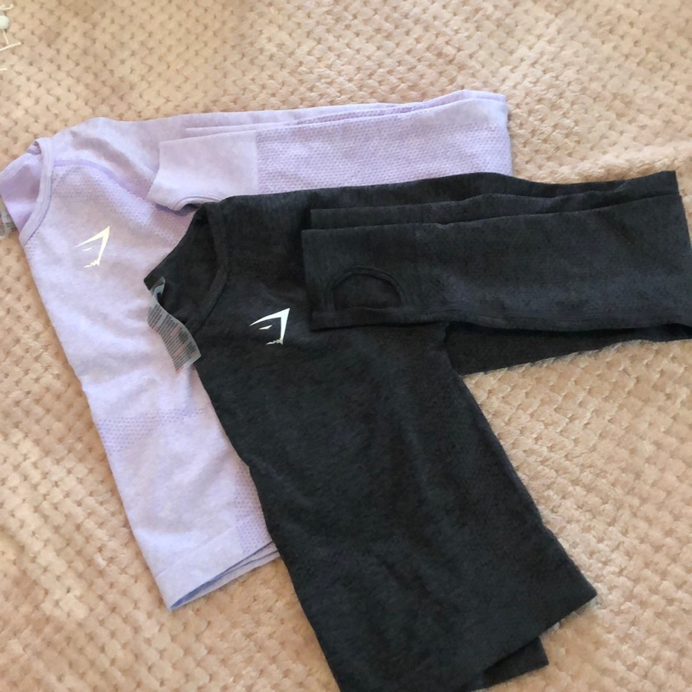 Gymshark crop tops